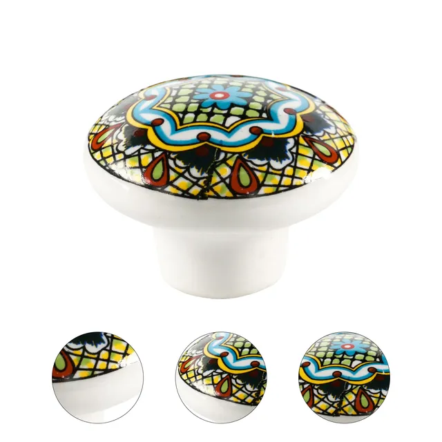 Boutons d'armoire en céramique de Style Boho – vue 3