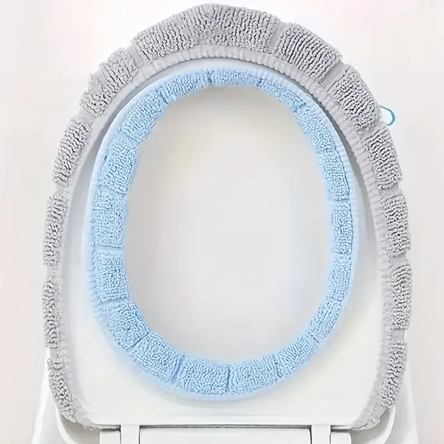 1/2/4 pièces de siège de toilette lavable double couleur… – vue 6