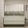 Double lavabo Double Pot en chêne – vue 3