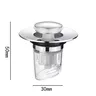 Filtre de vidange Pop-up universel pour lavabo – vue 6