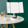 Miroir de maquillage pliable avec lumière LED – vue 2