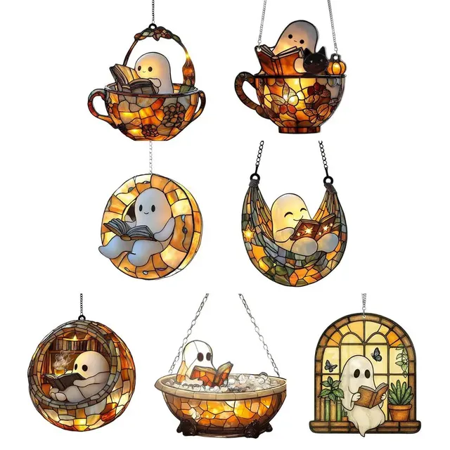 Ornement suspendu en acrylique pour Halloween – vue 4