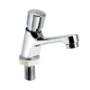 Robinet de salle de bains public Ktchen, robinet à retardement chromé à fermeture automatique, robinets d&rsquo;économie d&rsquo;eau, robinets d&rsquo;évier de lavabo, robinet de salle de bains