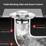 Filtre de vidange Pop-up universel pour lavabo – vue 4