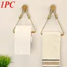 Porte serviettes papier bohème rangement mural décoratif… – vue 5