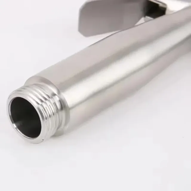 Pistolet pulvérisateur toilette acier inoxydable brossé… – vue 4
