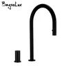 Robinet évier cuisine laiton noir mat extractible… – vue 2