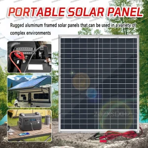 Kit solaire 1000W 12V, Plug and Play avec contrôleur， Pas de câblage nécessaire pour les débutants, idéal pour la maison et l&rsquo;alimentation des véhicules de loisirs.
