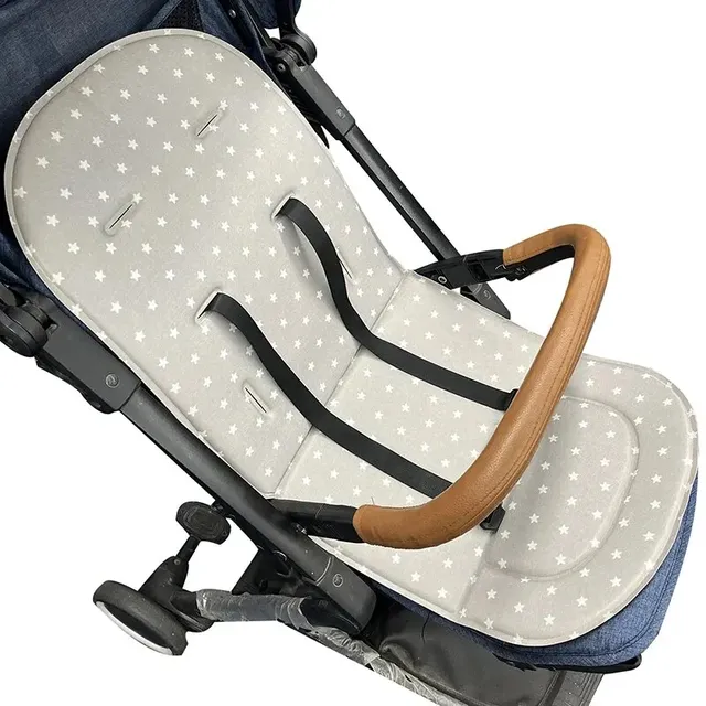 Grand coussin siège poussette bébé matelas souple… – vue 5