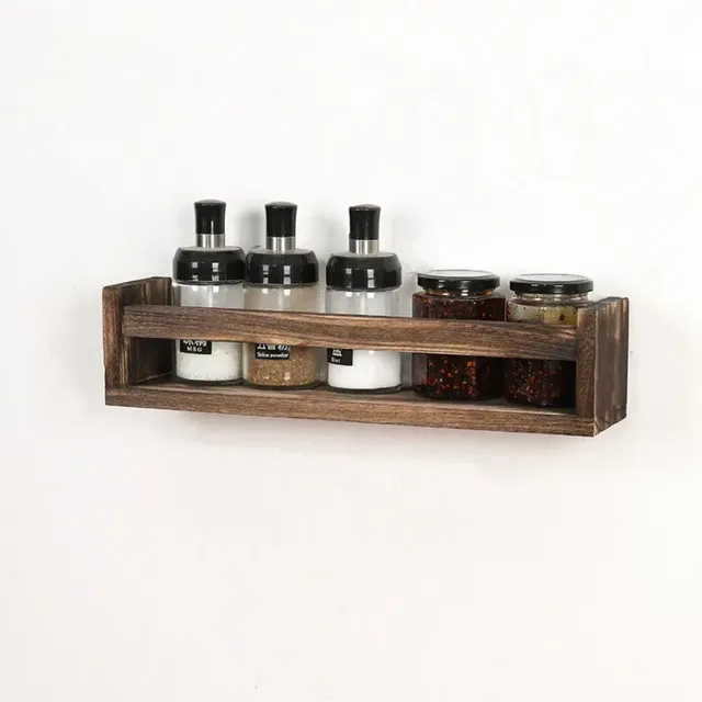 Étagère à épices en bois – vue 3
