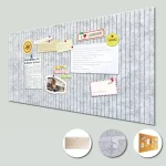 Autocollants muraux en feutre 40x60cm, tableau d&rsquo;affichage décoratif pour affichage de photos, salon, chambre à coucher, arrière-plan de télévision, décoration murale de maison