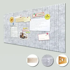 Autocollants muraux en feutre 40x60cm, tableau d&rsquo;affichage décoratif pour affichage de photos, salon, chambre à coucher, arrière-plan de télévision, décoration murale de maison