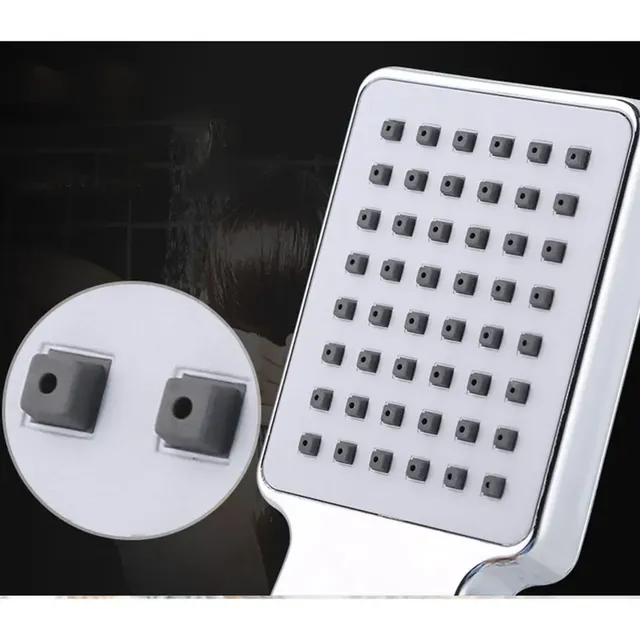 Pommeau douche main haute pression pluie chromé… – vue 3