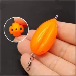 Flotteur de pêche à la mouche à enfoncement lent ou à l&rsquo;eau flottante, matériel de leurre pour carpe, 4.2g, 5.2g, 7g, 5 pièces