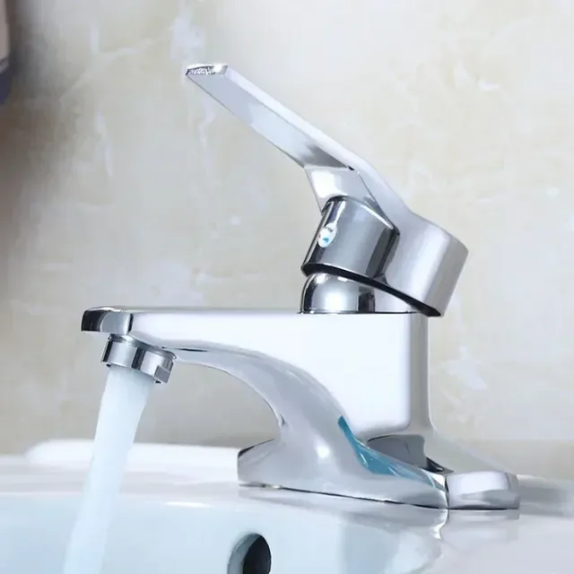Robinet de salle de bains mélangeur chaud et froid – vue 3