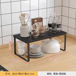 Étagère de bureau de cuisine, cloison de rangement en couches, petits supports pour ranger la vaisselle, assaisonnements, supports de rangement à domicile, Organization