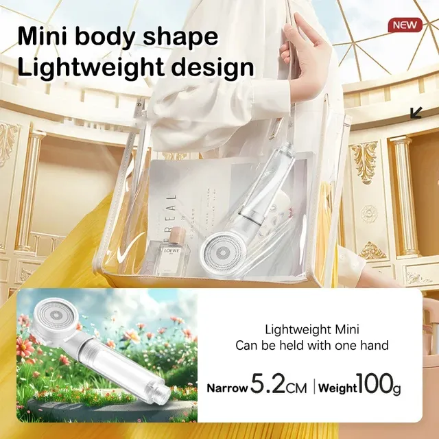 Pommeau douche portable pressurisé filtrant cartouche… – vue 5