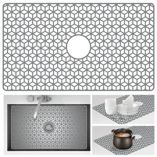 Tapis d'évier en Silicone antidérapant