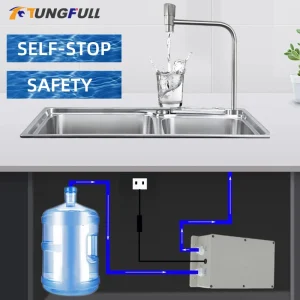 Pompe d’aspiration d’eau automatique, 12V, 1.5 L/ min, pour cuisine Pompe d’aspiration d’eau automatique, 12V, 1.5 L/ min, pour cuisine