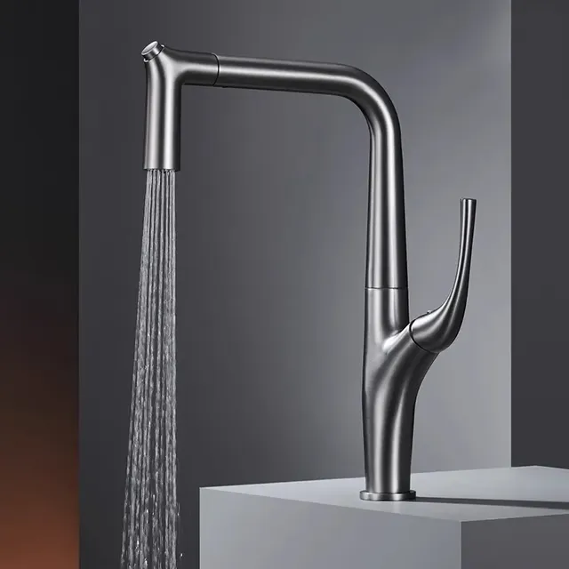 Robinet de filtre à eau extractible