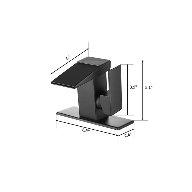 Robinet d'évier à affichage numérique LCD HOBasin – vue 7