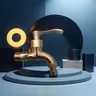 Robinet extérieur Anituqe Bronze Machine à laver grue… – vue 3