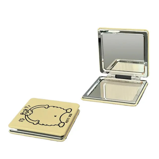 Miroir grossissant pliable compact doubleface maquillage… – vue 6