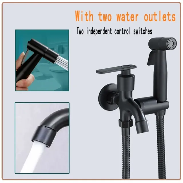 Ensemble de pulvérisation de Bidet de toilette en acier… – vue 3
