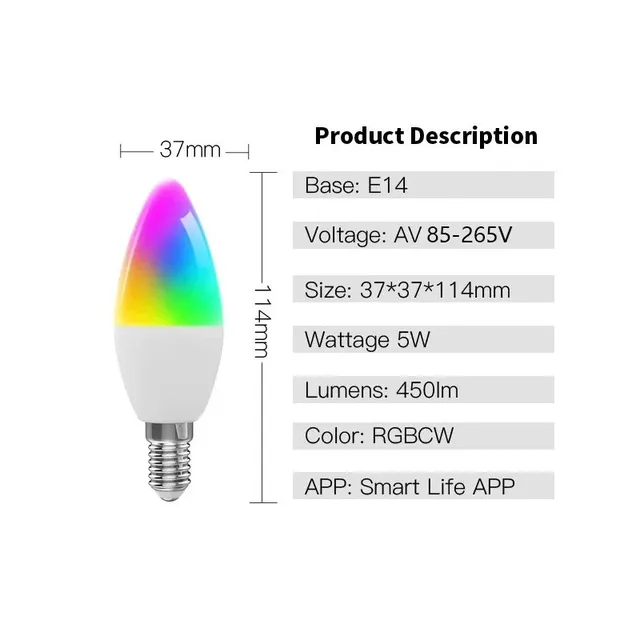Ampoule LED Smart Lamp pour la décoration de la maison… – vue 3
