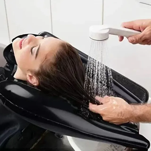 Bassin de shampoing gonflable en PVC