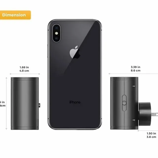 Lampe de nuit LED à intensité variable – vue 6