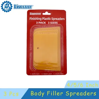 Spatules racloirs mastic enduit carrosserie plastique souple jaune…