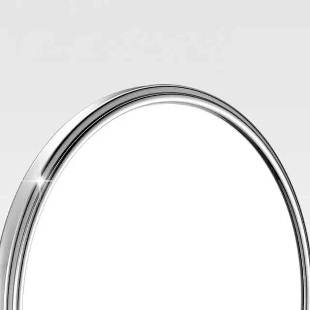Miroir cosmétique Antique en laiton – vue 6