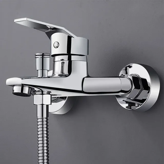 Mitigeur bain douche mural monocommande chromé design… – vue 2