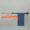 Porte-serviettes télescopique en acier inoxydable – vue 3