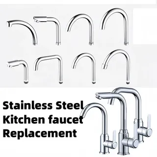 Robinet de cuisine de remplacement en acier inoxydable