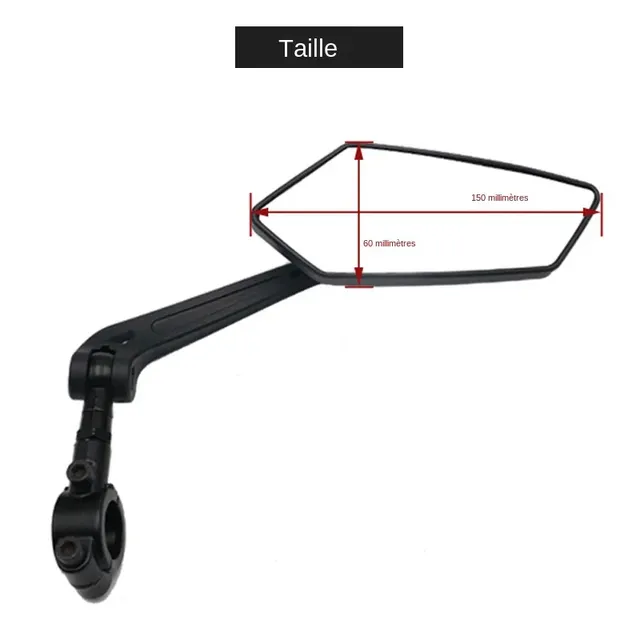 Rétroviseur vélo guidon fixation collier universel… – vue 6