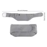 Ceinture chauffante abdominale peluche velours cristal… – vue 6