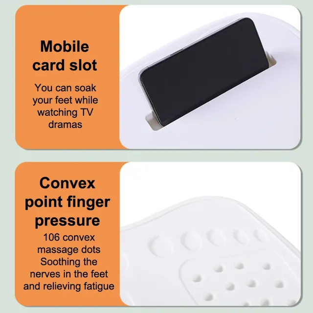 Bain de pieds pliable – vue 6