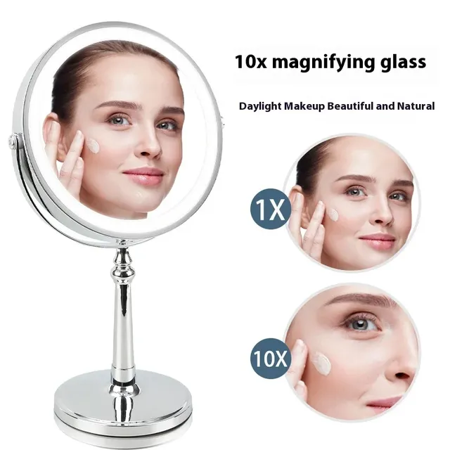 Miroirs de maquillage ronds Double face avec fonction… – vue 3