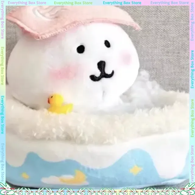 Mini baignoire ovale bleue peluches rondes rembourrées… – vue 4
