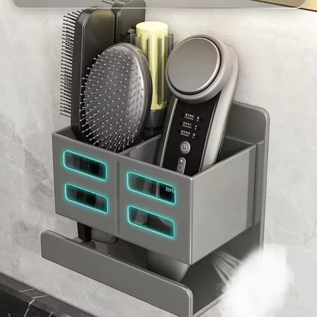 Étagère de salle de bain multifonctionnelle sans trous – vue 5