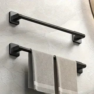 Porte-serviettes porte cintre étagère sur porte porte porte-serviettes…
