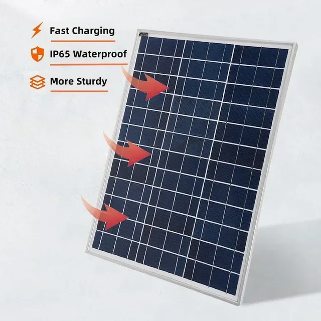 Panneau solaire polycristallin 1000W cadre aluminium… – vue 4