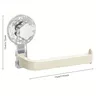 Porte papier toilette mural ventouse fixation sans… – vue 4