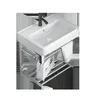 Lavabo mural Simple en porcelaine blanche – vue 5