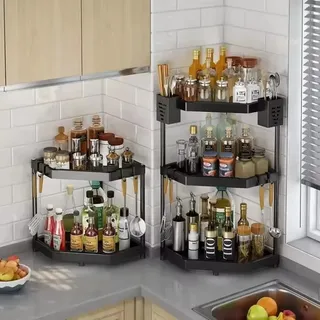 Étagère d'assaisonnement de cuisine