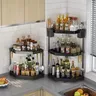 Étagère d'assaisonnement de cuisine