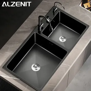 Évier de cuisine en acier inoxydable 304