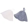 Chapeau sauna feutre épais laine 3mm isolant protecteur… – vue 4